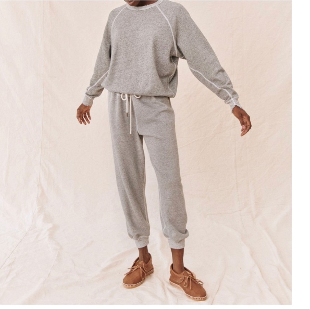 The cropped sweatpants by The Great
